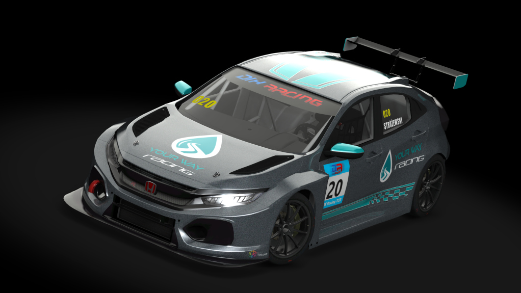 Honda Civic Type R TCR Fk7, skin 20_strozewski_honda