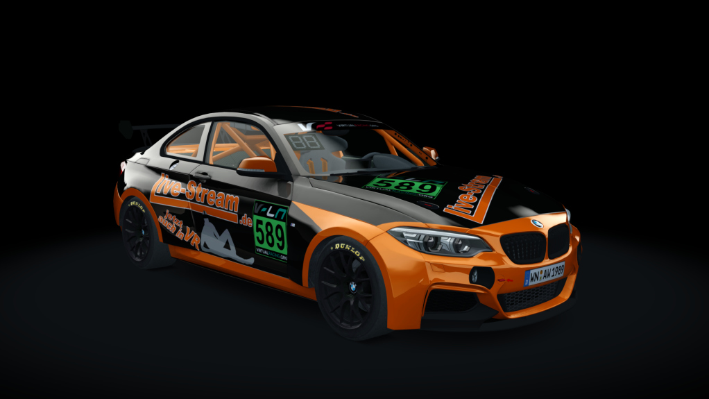 BMW M240i Cup VRLN, skin VRLNIII_589_AW
