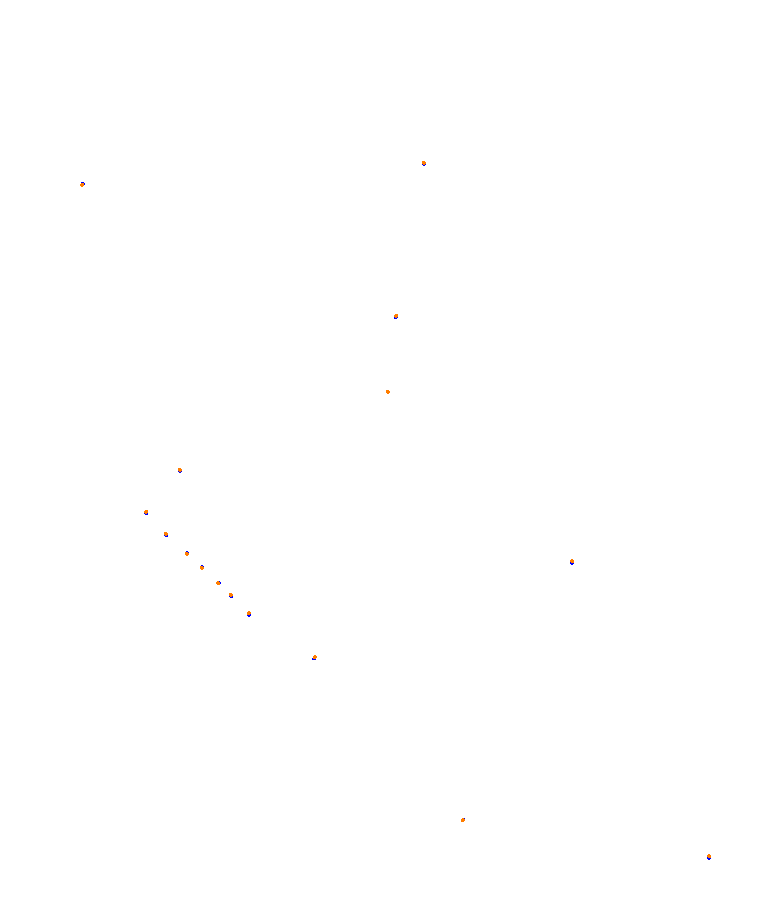 Albert Park Circuit - Dix Racing collisions