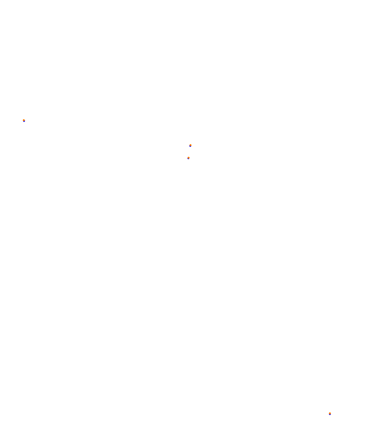 Albert Park Circuit - Dix Racing collisions