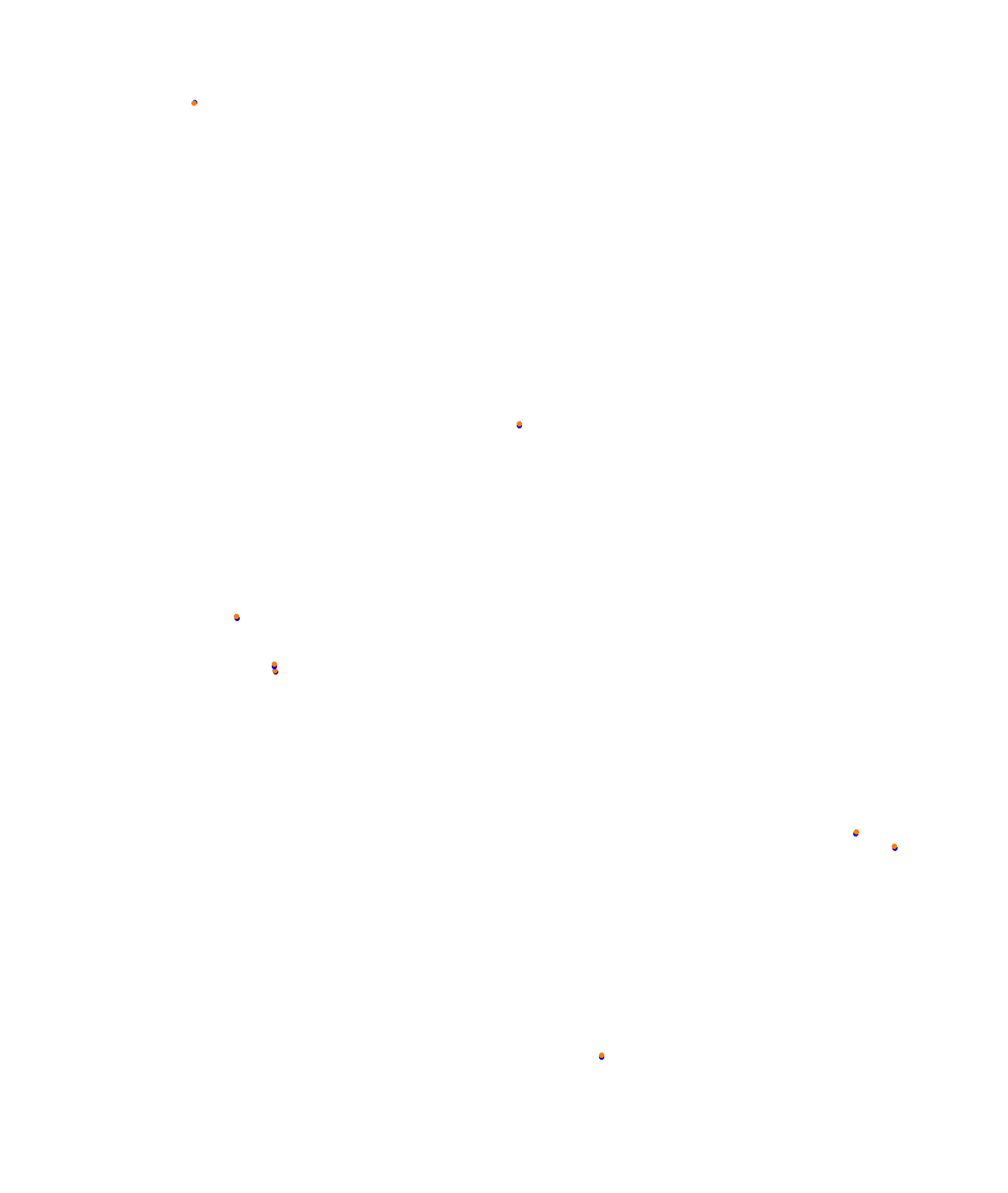 Albert Park Circuit - Dix Racing collisions
