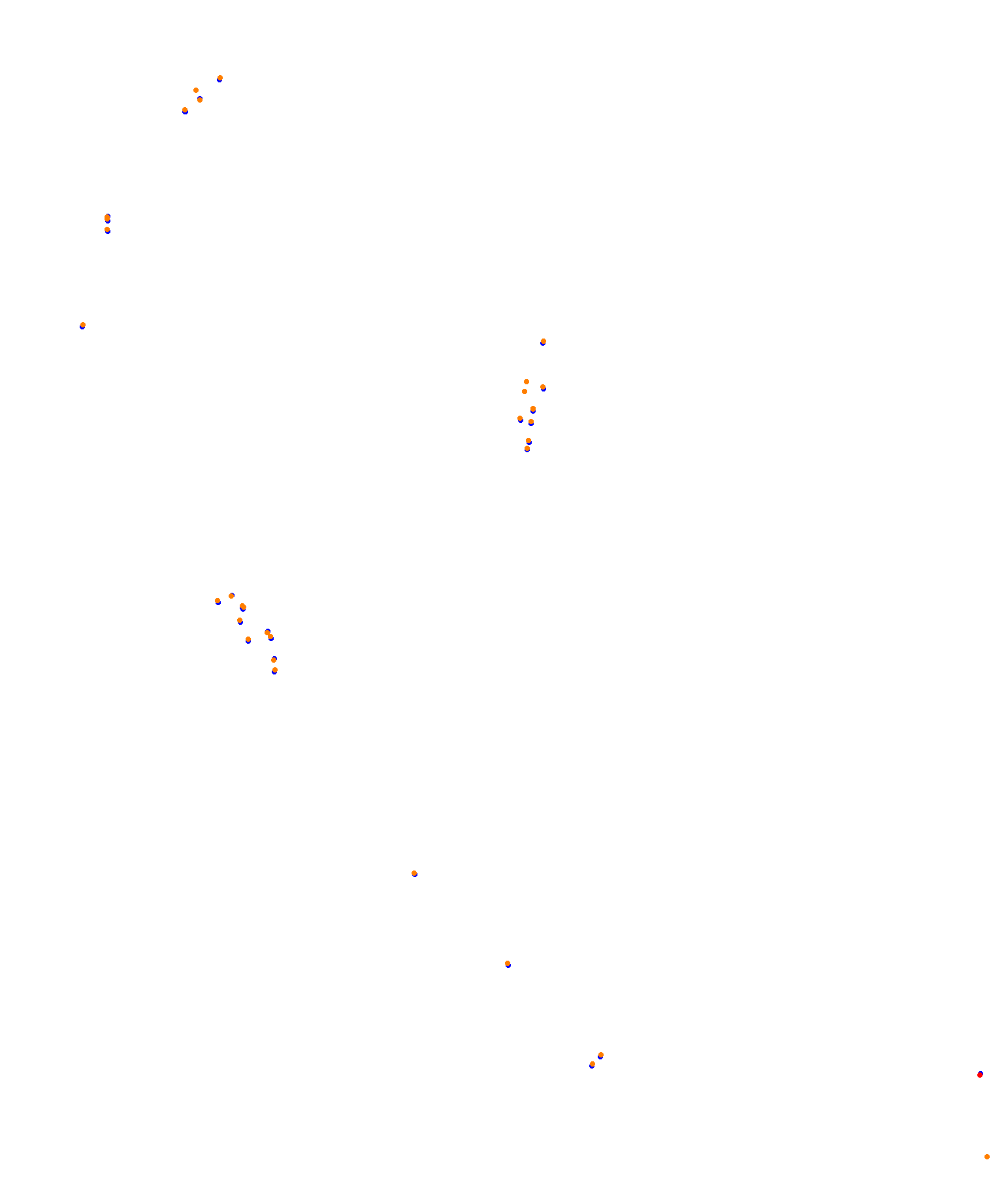 Albert Park Circuit - Dix Racing collisions