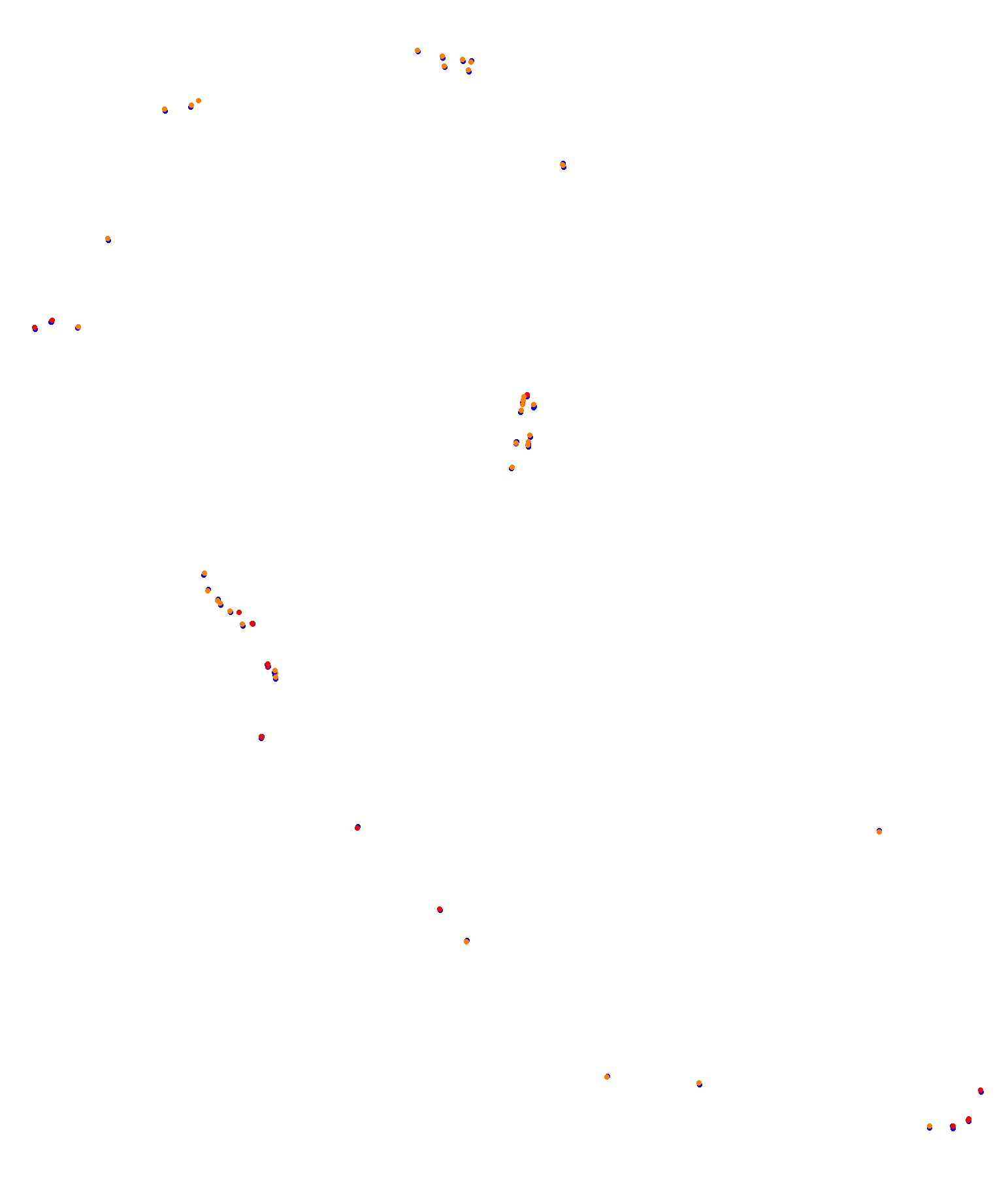 Albert Park Circuit - Dix Racing collisions