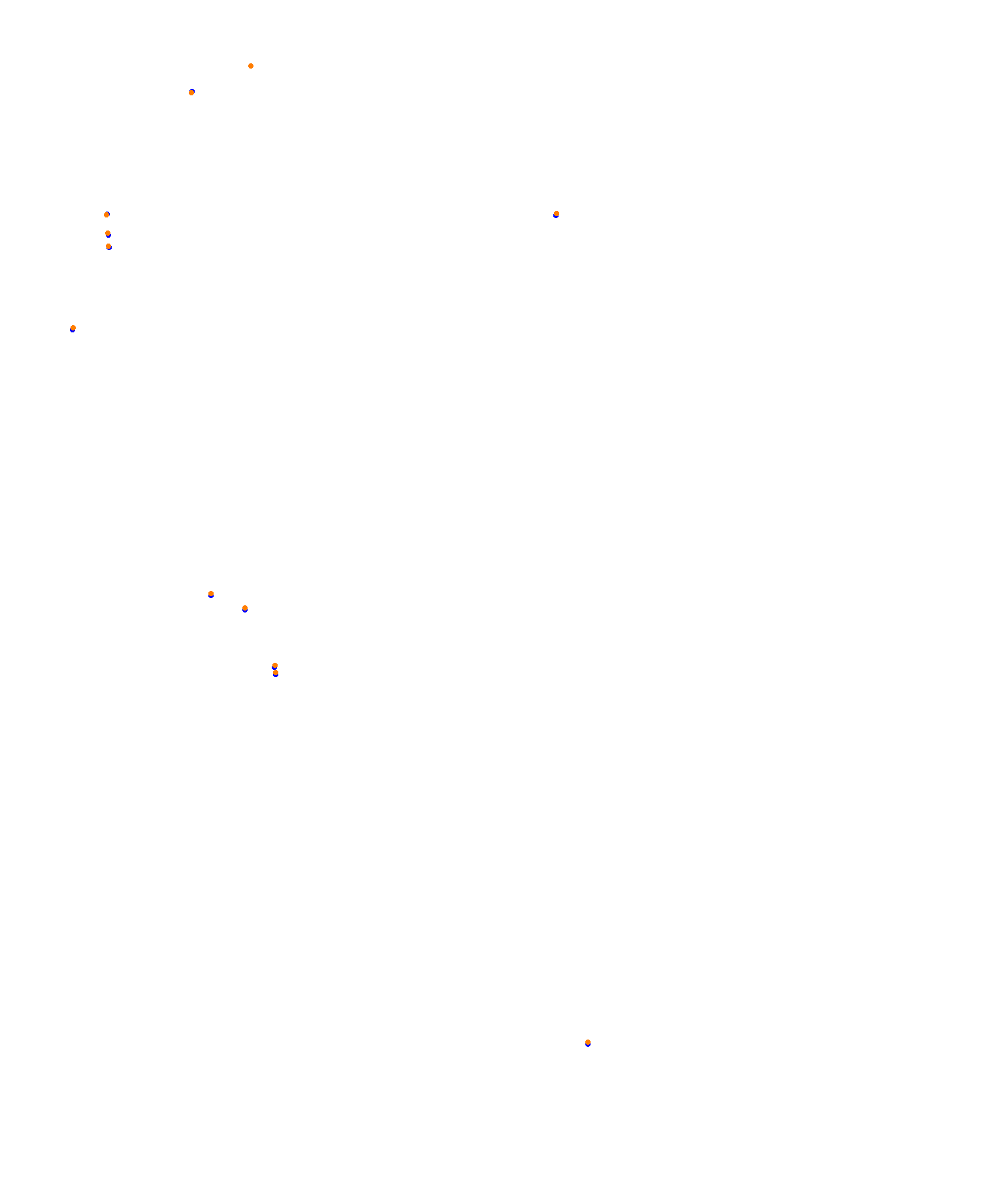 Albert Park Circuit - Dix Racing collisions