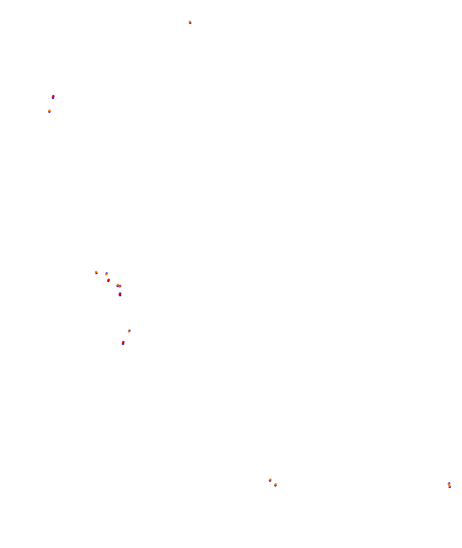 Albert Park Circuit - Dix Racing collisions