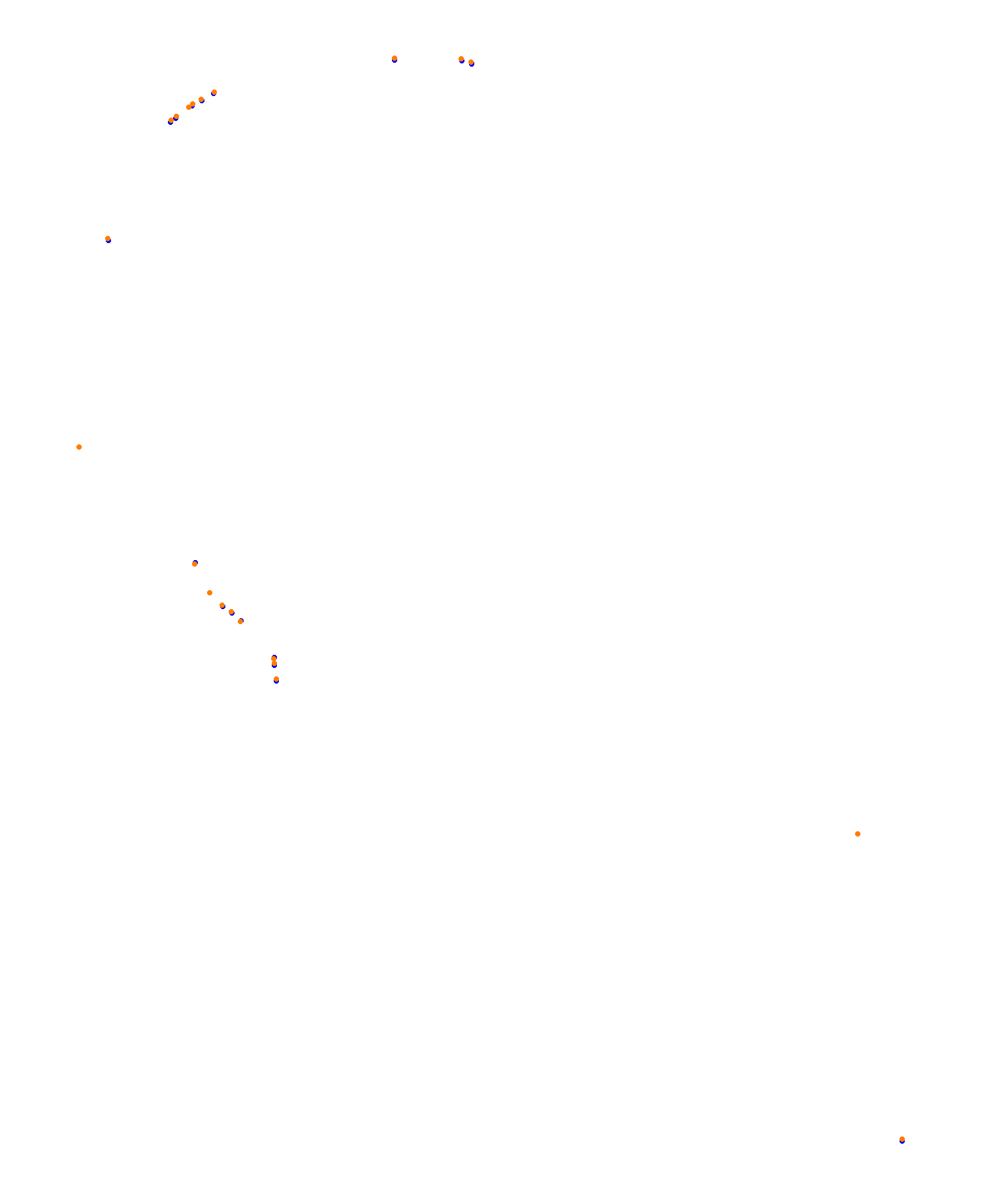 Albert Park Circuit - Dix Racing collisions