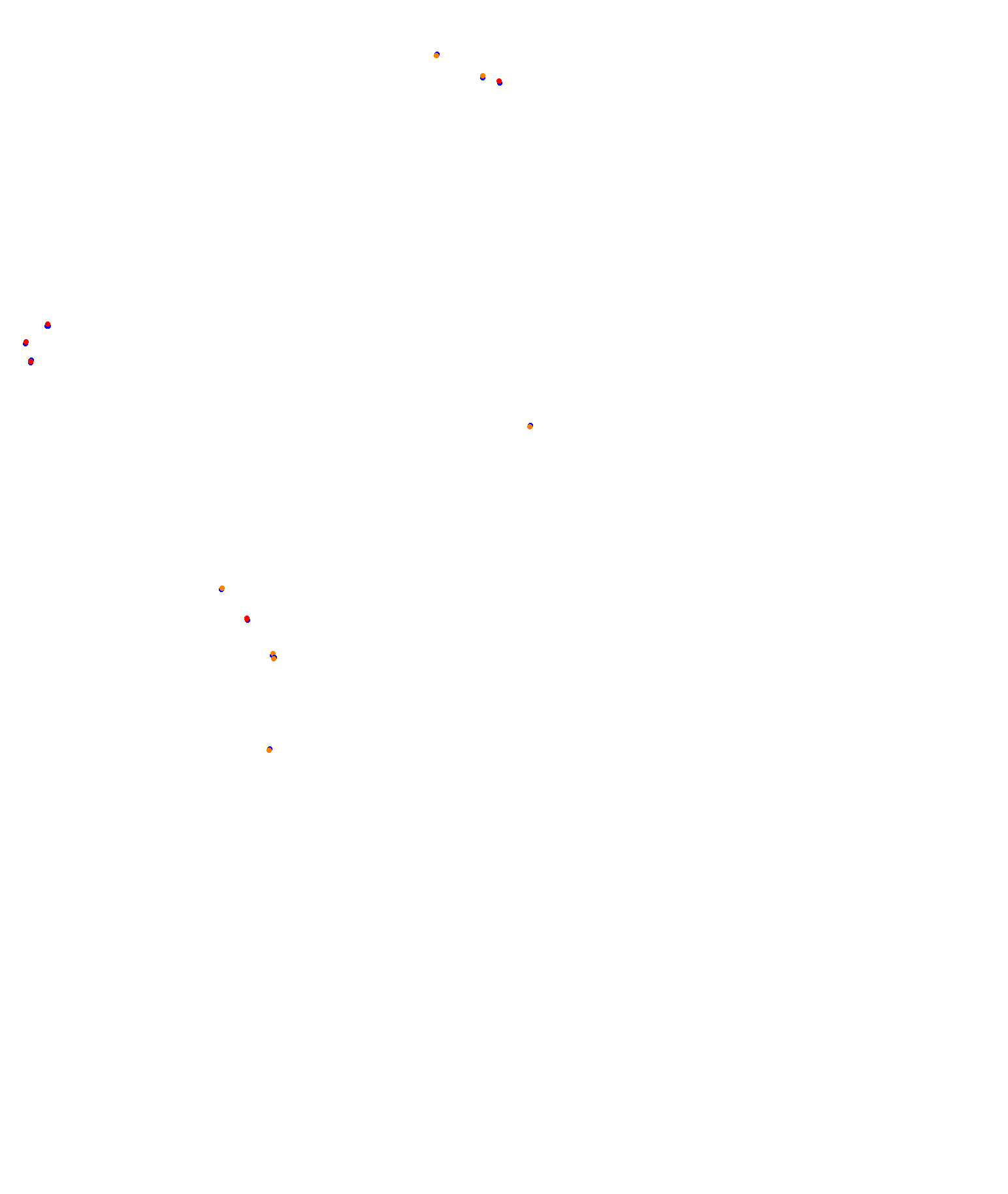Albert Park Circuit - Dix Racing collisions