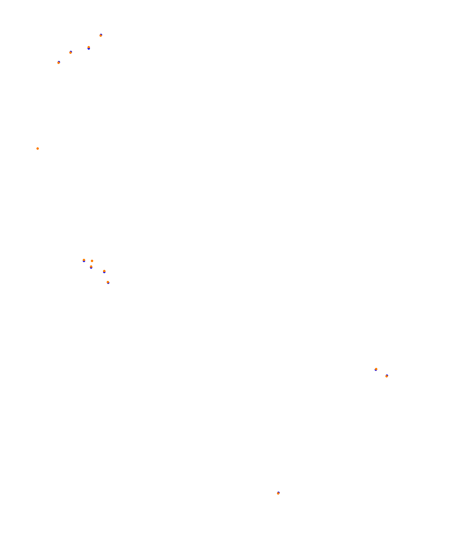Albert Park Circuit - Dix Racing collisions
