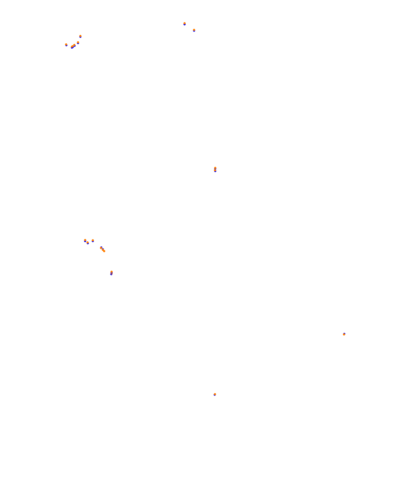Albert Park Circuit - Dix Racing collisions