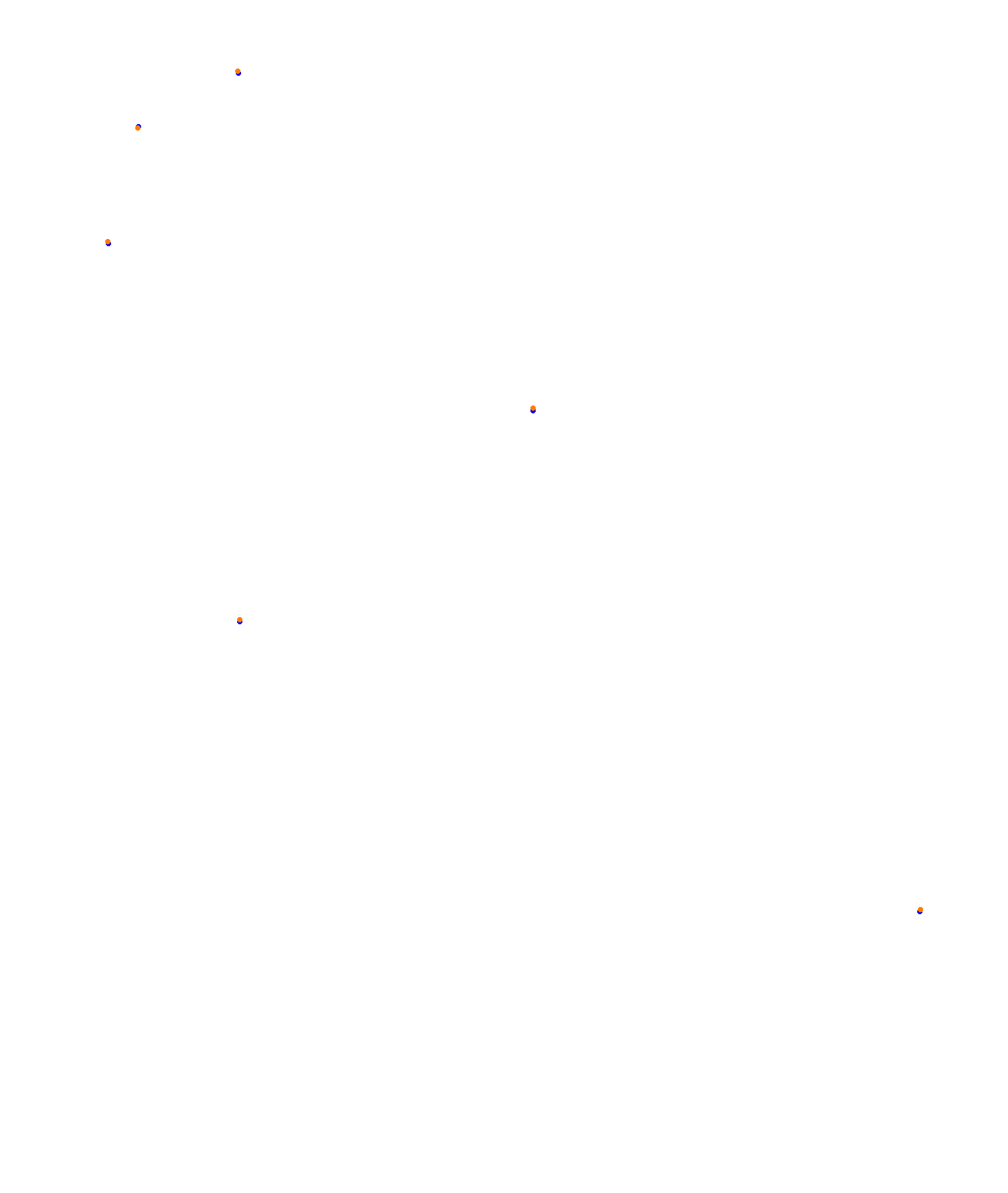 Albert Park Circuit - Dix Racing collisions