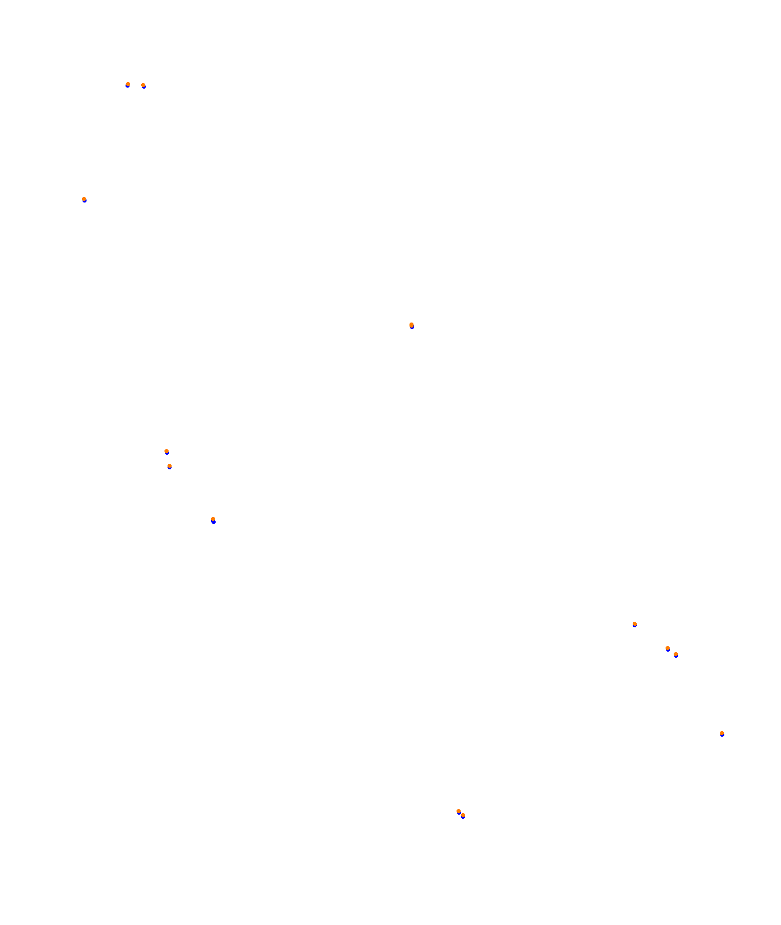 Albert Park Circuit - Dix Racing collisions