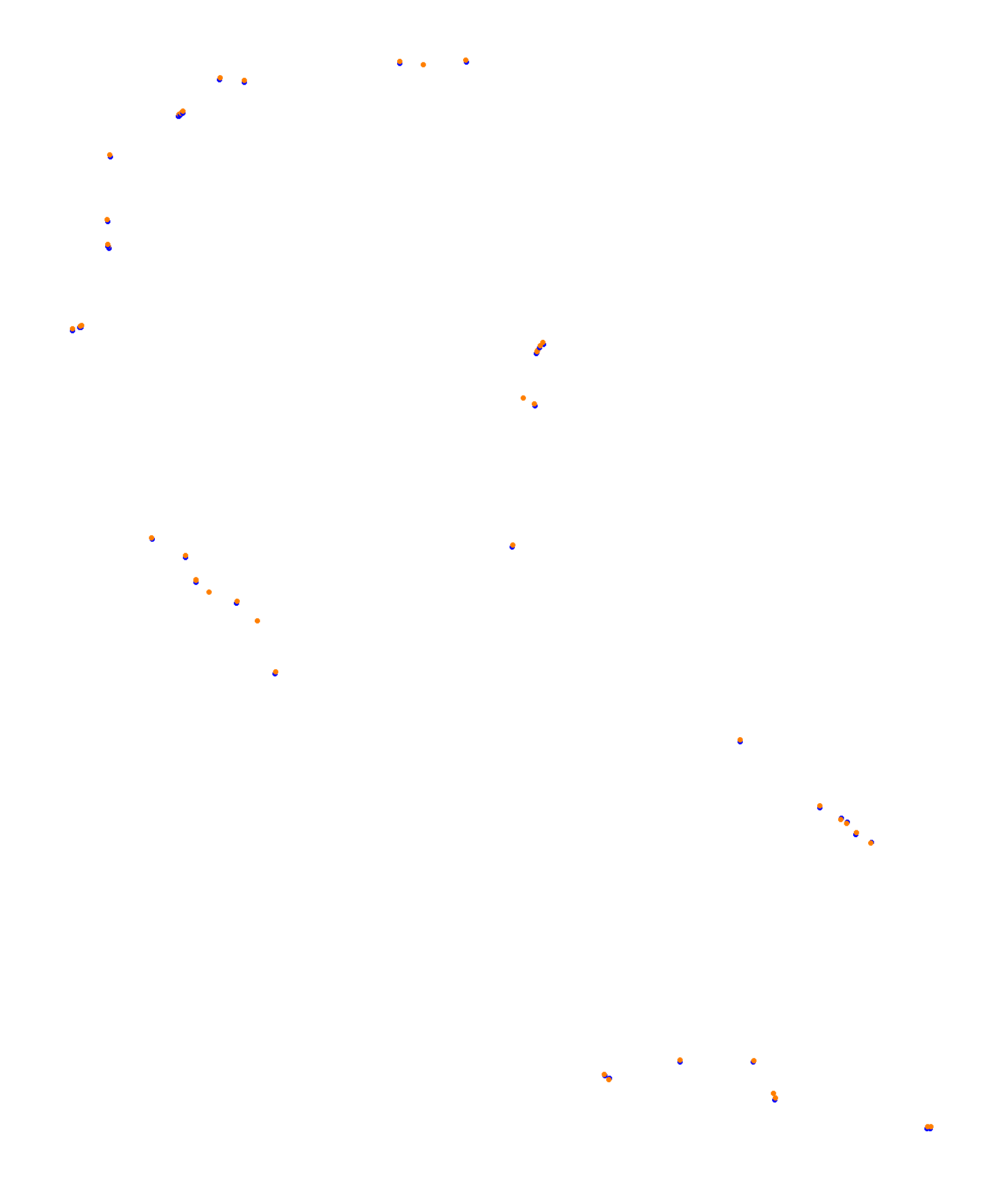 Albert Park Circuit - Dix Racing collisions