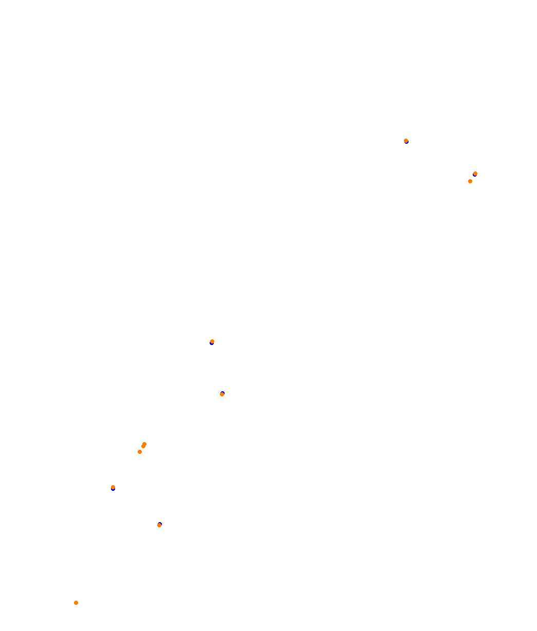 Barcelona - GP 2021 collisions