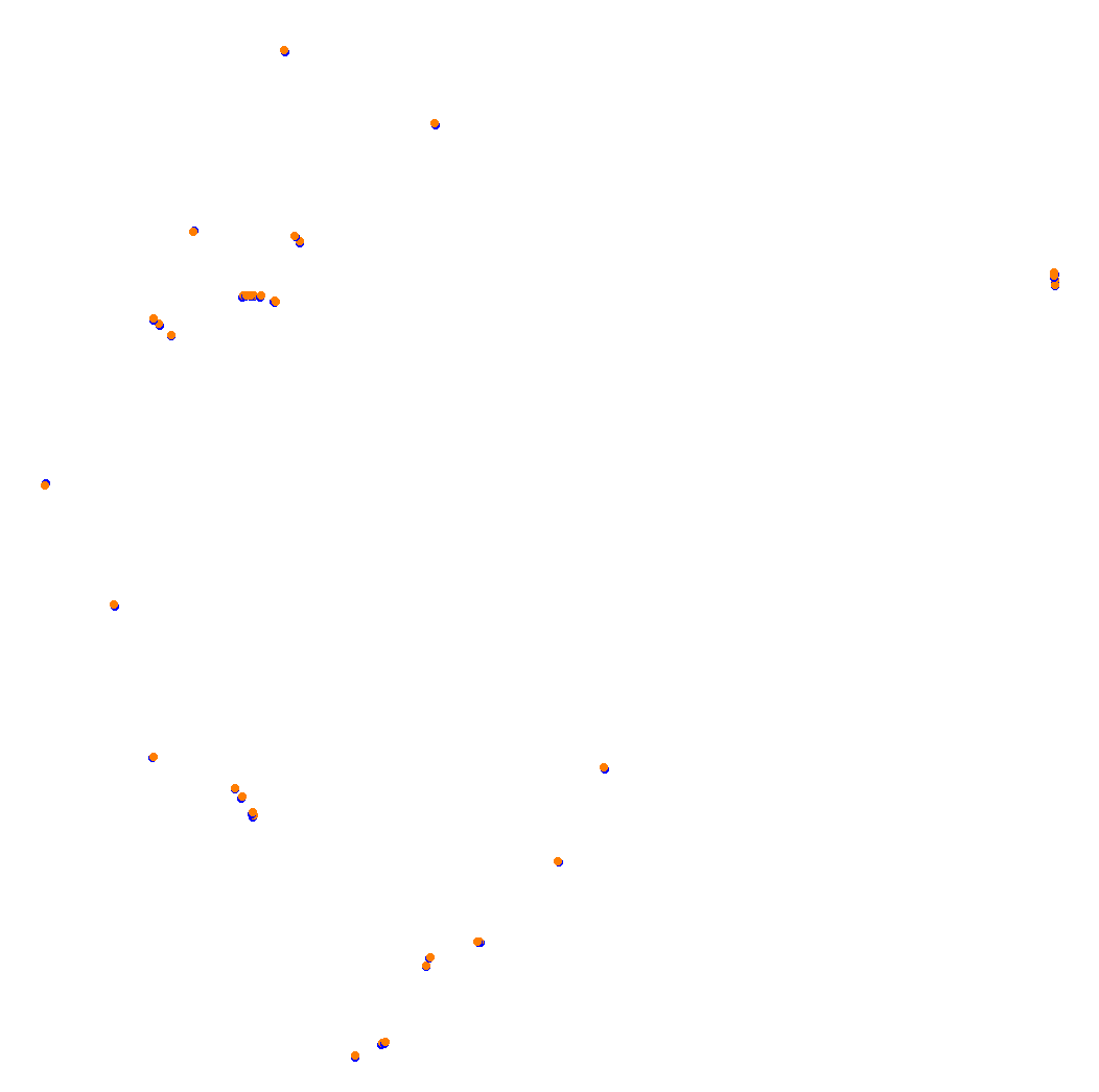 Initial D. Arcade Stage Zero - Odawara Circuit Forward Race collisions
